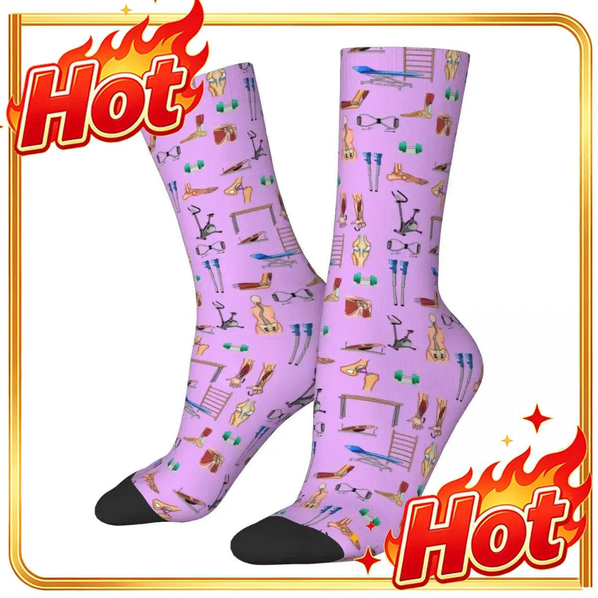 Physiotherapy ISHA Socks Haraj - Men Accessories All ulasan dan harga