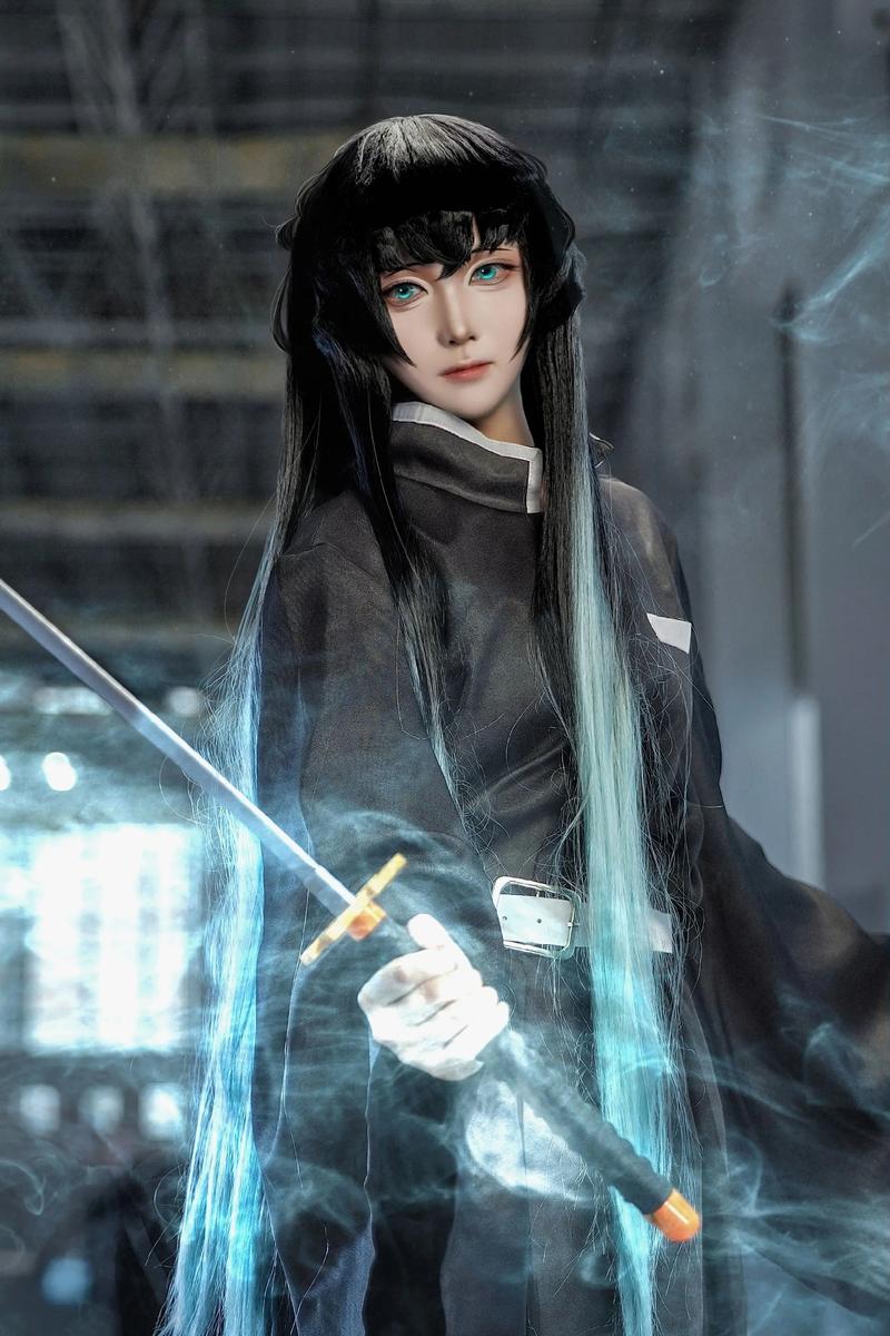 Tokitou Muichirou Cosplay Cost - Men'S Kimono Accessories ulasan dan harga