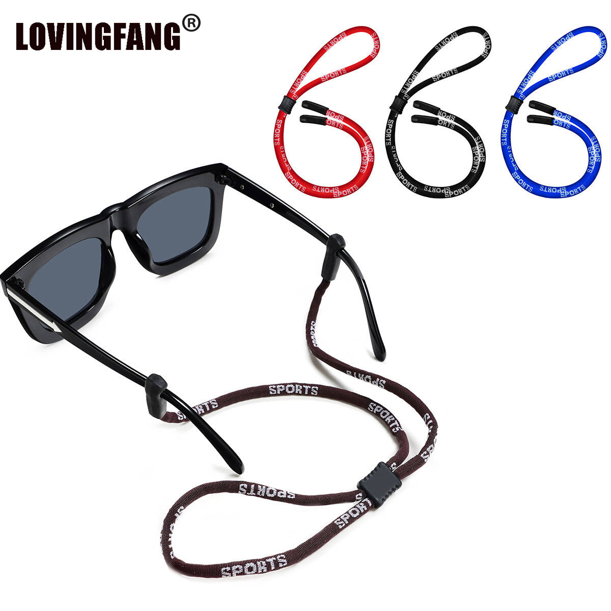 Non-Slip Sunglasses Rope Outdo - Men Accessories Neck Chain ulasan dan harga