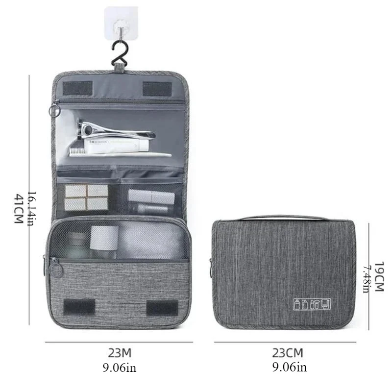 Waterproof Oxford Travel Wash  - Travel Organizer Men ulasan dan harga